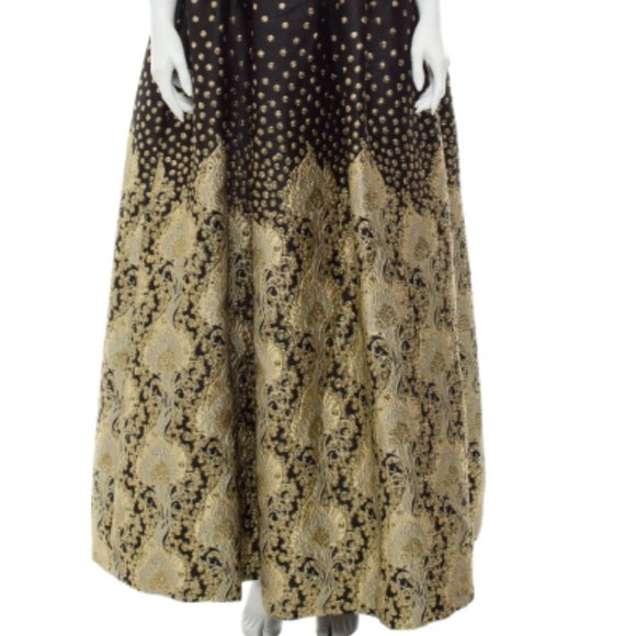 Alice + Olivia Printed Long Dress - Picture 3 of 3